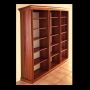 Collins library African mahogany 