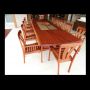 rosegum veranda dining table and chairs 