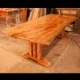 Susan's Queensland Maple dining table (2400 x 1000)