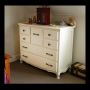 painted scented maple chest of drawers 