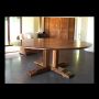 round pedestal dining table queensland walnut 